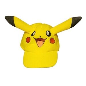 Pokemon Hat Pikachu Plush 3D Ears Cap